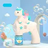 Big Eye Bubble Machine para Bubble Gun Unicorn Bubble Machine Bubble Sower for Kids Soap Bubble Summer Toys Children Gifts 240408