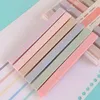 Highlighters Refipillable Pastel HighLighter Pen Fluorescence Markers for Journing School Office Supplies