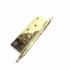 1Pc COTOM Luxury Crown Head Door Hinges Solid Brass Thick Flat Gold Fower Pattern Heavy Duty Mute Villa Gate Copper Hinge