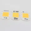 LED Cob Chip 110V 220V 9W 10W 20W 30W 50W LED ampul lamba girişi Akıllı IC Sel Işık Spot Işık