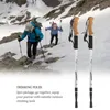 Pólos de trekking Posos de caminhada ultraleve ajustáveis 2pcs Alumínio de alumínio Poso de caminhada Running Trip Alpstock Dobring Tripq