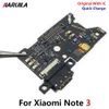 100% Original New USB Charger Board Port Connector Dock Charging Flex Cable For Xiaomi Mi Note 3 Phone Parts