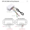 ZFX-W1308 Microcomputer Digital Temperatur Controller för kylskåp, inkubatorer, PET-isolering, basturum 50% rabatt