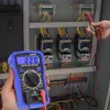 NEWACALOX ELEKTRYCZNY WŁAŚCIWOŚĆ LCD DIGITAL DIGULACJA Multimetr AC/DC Ammerometr Voltmeter Ohm Clamp Miernik Testerowy