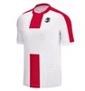 24 25 Drużyna narodowa Georgia Męskie koszulki piłkarskie 2024 2025 KVARATSKHELA KASHIA MĘŻCZYZN HOME SHIRTS FALTALS Kobiety dla dorosłych mundury dla dorosłych krótkich rękawów