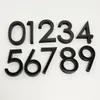 Self Adhesive 3D Number Stickers Plastic House Number Room Door Plate Sign for Home Apartment Hotel Mailbox Outdoor Door Numbers