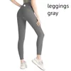 2024 Yoga Hosen lu ausrichten Leggings Frauen Shorts Cropped Hosen Outfits Lady Sports Ladies Hosen Übung Fitness Wear Girls Running Leggings Fitness