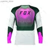 Cykelskjortor toppar 2024 Xamo Downhill Jersey Enduro Moto Jersey Off Road Long Motorcykel Motocross MX Cycling Jersey Y240410