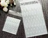100 st/parti 3Size Select, White Lace Plastic Cookie Packaging Bags Cupcake Wrapper Self Adhesive Påsar 10x10 cm Gratis frakt