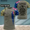 Australia Flag Soldier Armee Veteran 3D Printed Herren Camo T-Shirts Sommer T-Shirt männliches Hemd Hochqualität Unisex weiblich Casual Top 1