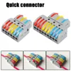 Home Quick Wire Connector PCT SPL Universal Cable Connect Push-in Conductor Terminal Block Light Electrical Splitter LT-633 933