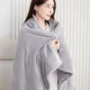 Blankets Electric Blanket For Office Machine Washable Cozy Heating Bed Wearable With 6 Heat Settings Home