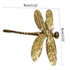 Pure Copper Dragonfly Handles Gold Drawer Cabinet Door Cupboard Pulls Knobs