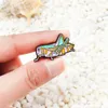 GDHY Animal Insect Emor Pin Shark Seahorse Geilles de méduse Elk Unicorne Flamingo Grasshopper Brooches Badge for Women Jewelry Gift