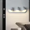 Vägglampa ledde nordisk personlighet sängplats sovrum kreativitet kan roteras vardagsrummet dekoration enkelt modehem