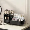 Boîtes de stockage à 360 degrés de maquillage rotatif organisateur de boîtier affichage réglable pour les cosmétiques et accessoires
