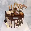 NUOVO ACRILICO Topper Cake Boss di buon compleanno Mio caro boss Topper per la torta di compleanno per adulti decorazioni per la torta