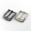1st Metal 3cm bältesspänne Casual Matt Brown End Bar Heel Bar Single Pin Belt Buckle Leather Craft Webbing Fit For 27-29mm Belt