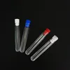 50pcs/lotto 13x78mm lab Lab Plastic Test Test Round Bottom Tube Fial with Cap Office School Laboratory Experiment Forniture