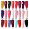 Nailco 15ml Farbe UV Gel Nagellackglasflasche Nagelkunst Maniküre Nagelprofis Basis Top Lack Semi Permanent Vernis