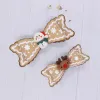 KSCRAFT Christmas NAVIDAD Gingerbread Cookie Bows Metal Cutting Dies pochoirs pour la carte de scrapbooking DIY