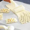 Outils de cuisson en réseau de pâte en réseau rouleaux à pâtisserie bricolage top-out décorations de pain artisanat