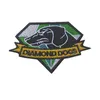 Broidered Patch Diamond Dogs Metal Gear Solid MGS Patch Tactical Applique Emblem Badges Patches de broderie 10 * 7cm