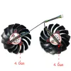 Kuddar nya för MSI GeForce GTX1660 1660TI 1660SUPER 6GB Ventus XS OC Wantushi Graphics Card Replacement Fan PLD09210S12HH