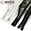 10st 8-30 cm (3.14-11.81inch) 3# Metall Zipper Close End Auto Lock Decorative Zip Bag Jeans Pants Packet Zips Sewing Accessories