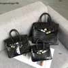 Tasche Bag Designer -Taschen Birkkinnss Handtaschen Krokodil haben Logo Neues Muster Damen schräg Kreuzleder Platin Fa