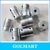 6pcs Motor Motor Swaft Chepler 5 мм 8 мм гибкая связь OD 18x25 мм 5 6 7 8 10 мм