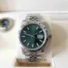 Mint Green Dial Mens Assista Clean Factory 41mm DateJust