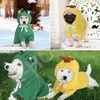 Vinter husdjurskläder huva hund kostym frukt tröja kallt väder höst hund kappa kattjacka för fransk bulldogg chihuahua