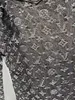2024 Роскошные мужские и женские дизайнерские джинсы брюки Письмо Жаккард с полным бриллиантом повседневные брюки Черные середины езды на велосипедные брюки Улица Хип-хоп штаны M-2XL