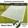 Thickening Transparent Rainproof Cloth PE Film Balcony Garden Tarpaulin Greenhouse Succulent Plant Keep Warm Rainproof Cloth