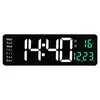 1/2 stks grote digitale wandkloktemp Date Week weergave afstandsbediening Power Off Memory Table Clock Wall gemonteerde dubbele alarmen LED