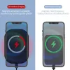 Laddare 15W Magnetic Qi Wireless Charger Car Phone Holder för iPhone 13 12 Pro Max X Samsung Huawei Mag Fast Charging Safe Supporto Auto