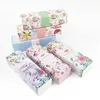 Lbsisi liv 20st Candy Box Paper Presentlåda Nougat Baking Candy Wrapper Paper Boxar Cookie Biscuit Paper Flip Boxes