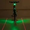 5 LED bisiklet arka lazer el feneri 7 Mod MTB Dağ Bisiklet Işığı Bisiklet Lantern Talli Mali Güvenlik UYARI UYARI AKSESUARLARI
