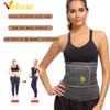 Velssut kvinnor Hot Neoprene midja tränare bälte kropp shaper slant korsett suana svett midja