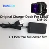 DM100 Smart Watch Charging Dock SIM METAL TAPE CABELO DE CARGURO DE PARTE PARA LEMT CABO DE CARGA SMARTWATCH com um filme de protetor gratuito