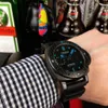 dla męskich zegarków mechanicznych luksusowe automatyczne szafirowe lustro 47 mm 13 mm importowane gumowe opaski zegarkowe Włochy Sport zegarkowe