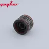 1 Pcs Red Sandalwood/Ebony Potentiometer Knob Antique Silver or Gold Window Decorations Around Potentimeter Knob Guitar Bass