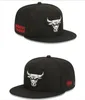 American Basketball "Bulls" Snapback Hats 32 lag Luxury Designer Finals Champions Locker Room Casquette Sports Hat Strapback Snap Back Justerable Cap B6