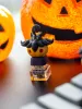 Accessories Keycaps Translucent Cartoon Creative 3D Pumpkin Keycaps for Cherry Mx Switch Cross Axis Mechanical Keyboard Personalized Keycaps