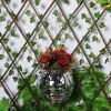 Disco Ball Plante Plante Mirror Mirror Hémisphère Flowerpot Panier suspendu Balcon de jardin Hanging Pot Ball Planter Bureau Ornement