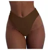 Chasse de maillot de bain pour femmes Shorts pour femmes Bikini Bottom Sexy V Cut High Massuit de maillot de bain