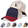 Capes à balle Couleur solide Baseball Summer Cap Men de coton pur coton de haute qualité Hip Hop Trucker