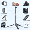 Tripods Pixel ST2 160cm Tripod For Phone Foldable Portable Wireless Selfie Stick Bluetooth Remote Control Travel Live Phone Holder