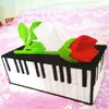 22 x 11 x 8 cm Rose Klavierwagen Tissue Box Stickerei Kit DIY Handmade Bastelgesetz häkeln